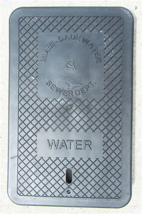 steel lid meter box lid|extra large water meter boxes.